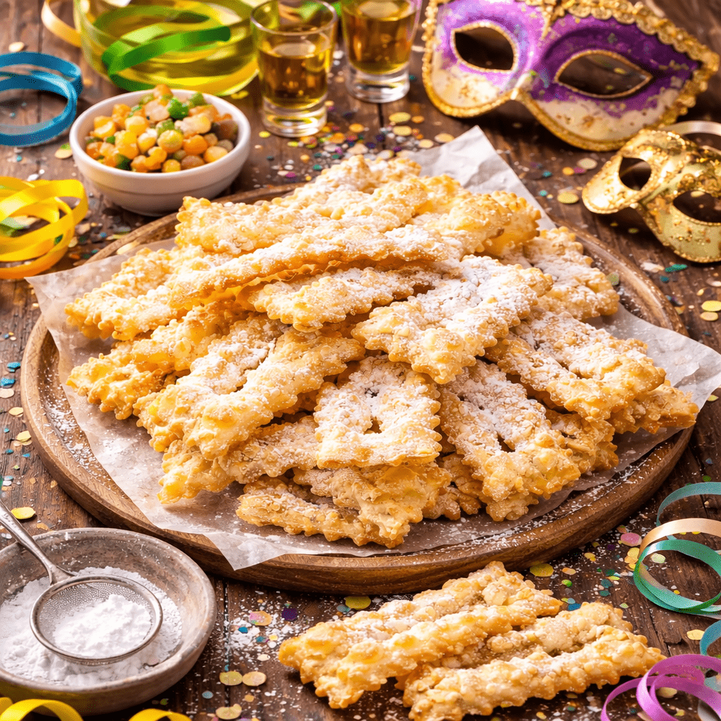 Chiacchiere di Carnevale, dolce fritto leggero e friabile