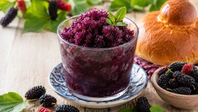 Granita di gelsi neri