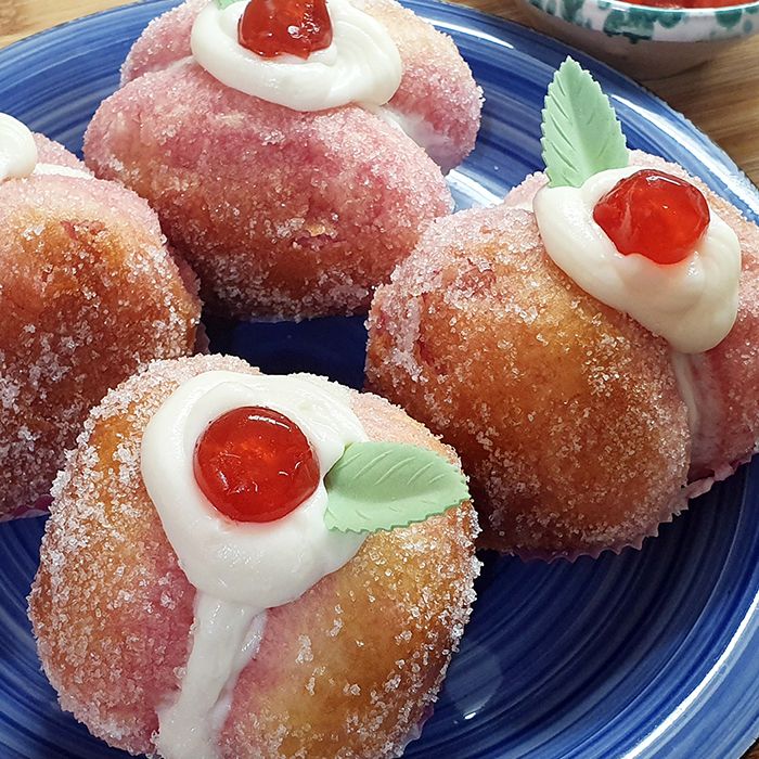 Pesche con la ricotta