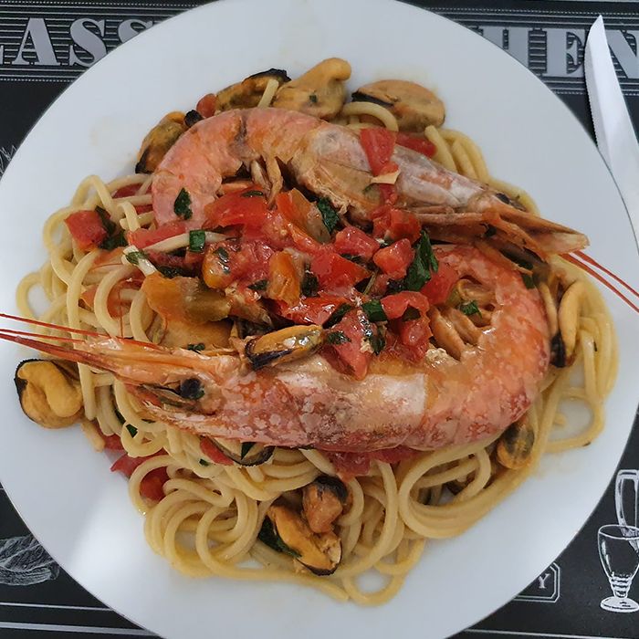 Spaghetti ai frutti di mare