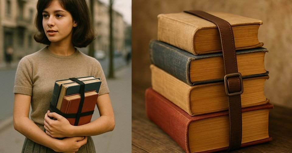 Cinghietta per i libri anni 60
