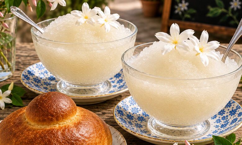 Granita al gelsomino