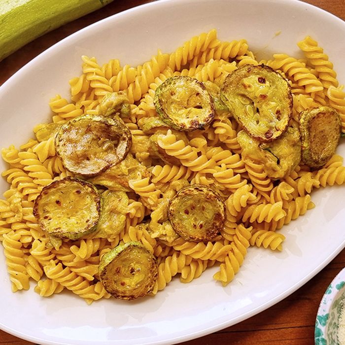Pasta ca cucuzza fritta