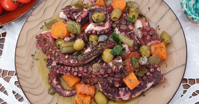 Insalata di polpo alla siciliana