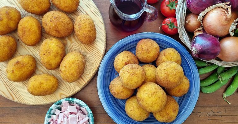 Arancina alla carne e al burro