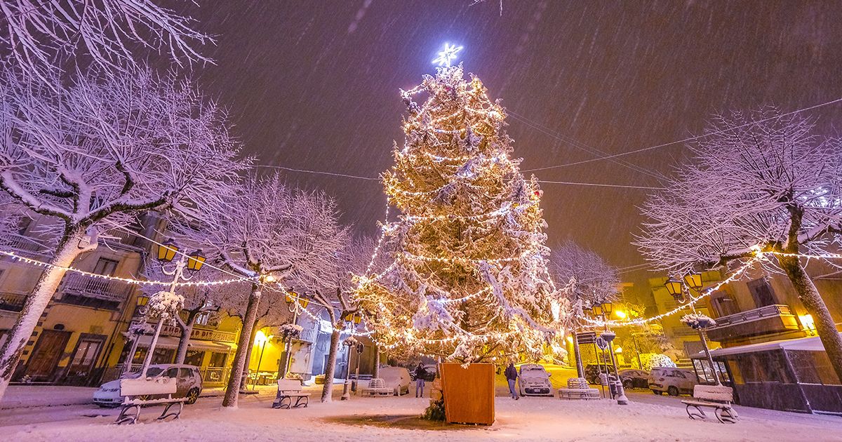 Buccheri, il piccolo borgo sugli Iblei, dove a Natale si respira  un'atmosfera incantata