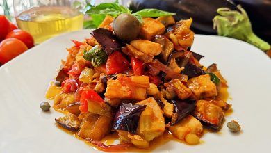 Caponata di Pesce Spada