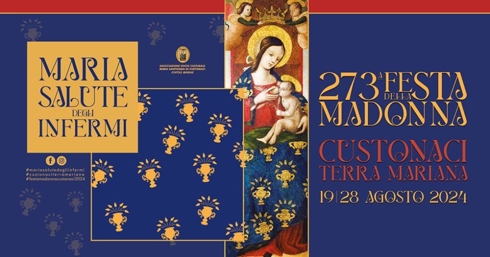 Copertina programma festa della Madonna di Custonaci 2024