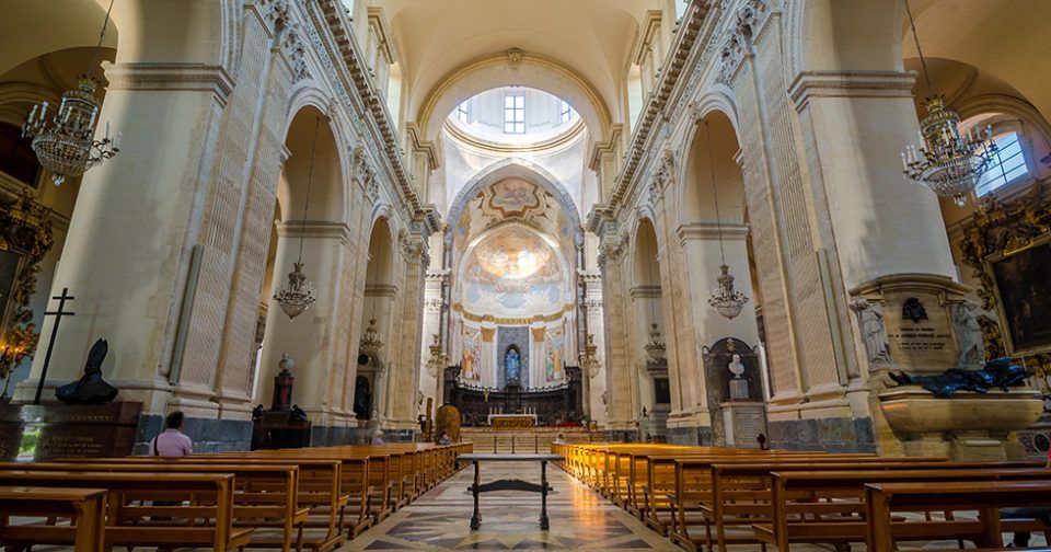 Interno della Cattedrale di Catania 