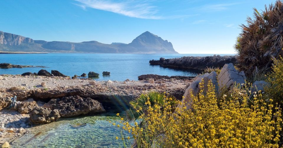 Spiaggia dell'Isulidda tra Macari e San Vito Lo Capo