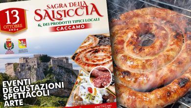 Locandina Sagra della Salsiccia a Caccamo