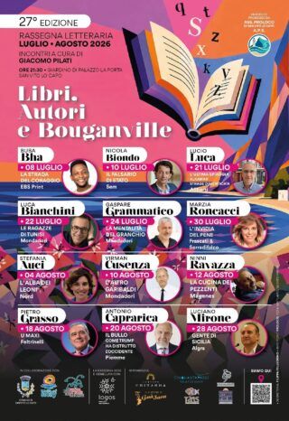 Locandina Libri, Autori e Bouganville 2026 a San Vito Lo Capo