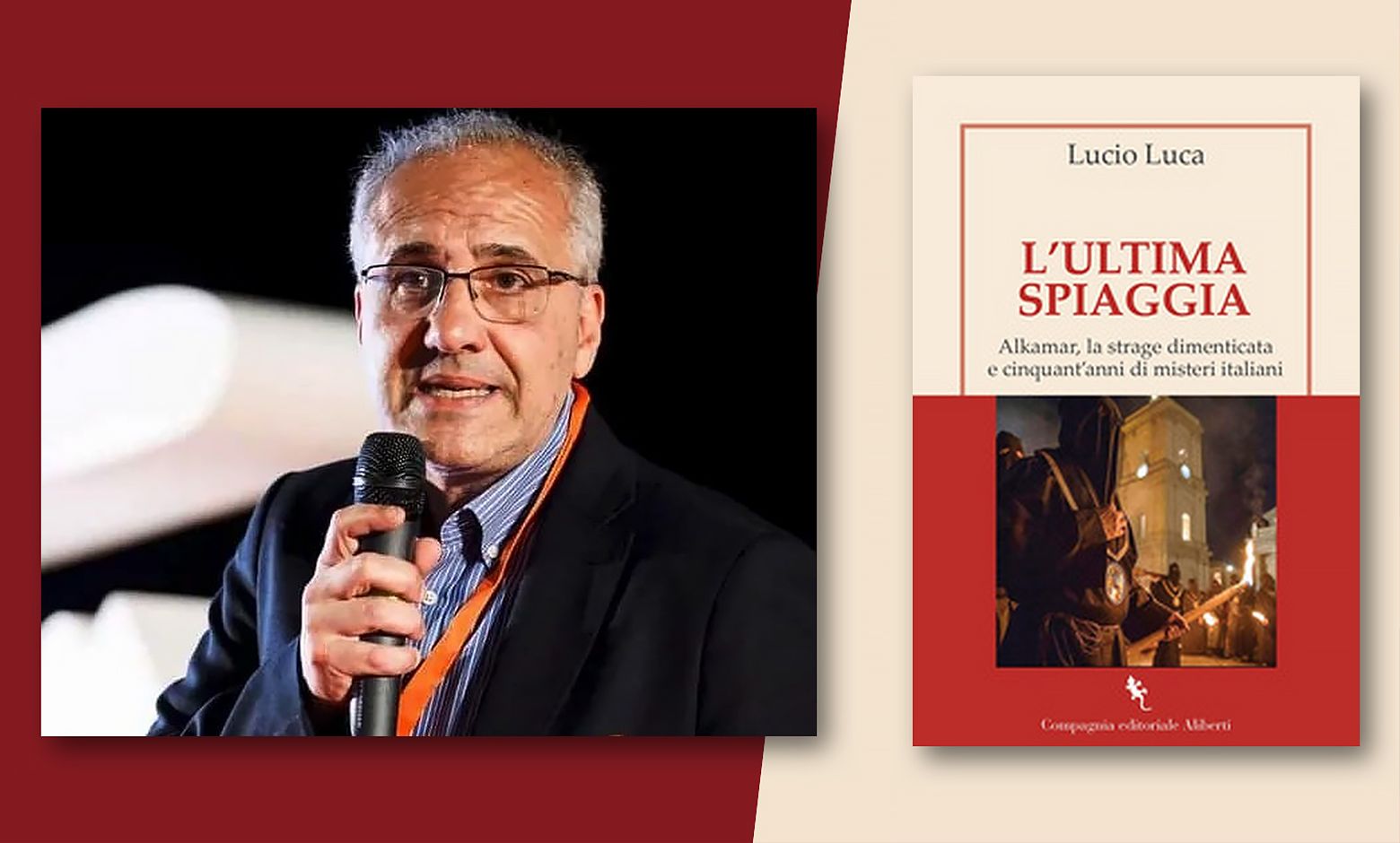 Lucio Luca presenta “L’ultima spiaggia. Alkamar, la strage dimenticata”