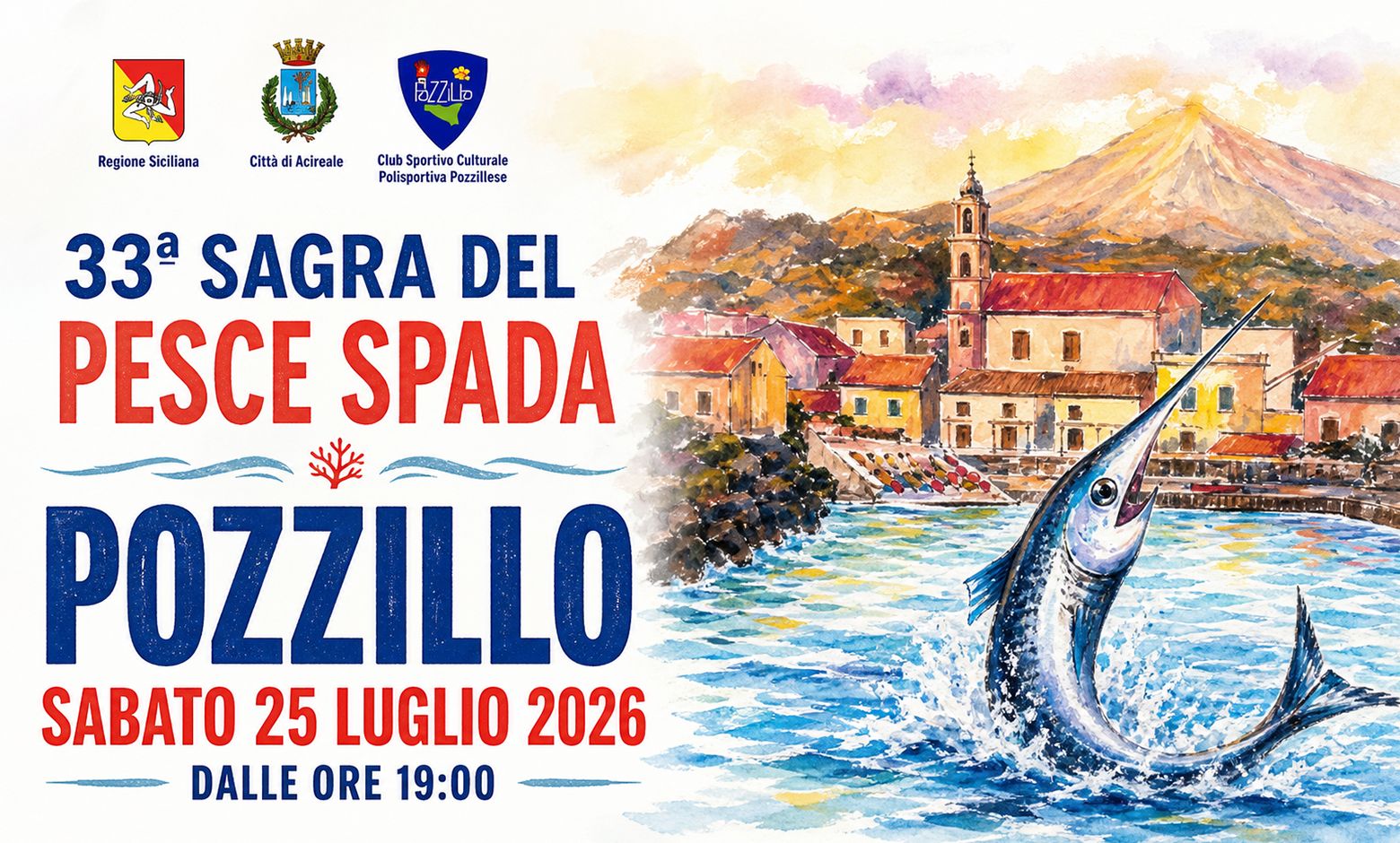 Sagra del Pesce Spada di Pozzillo 2026