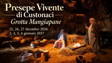 Presepe vivente Custonaci: la Natività nella Grotta Mangiapane