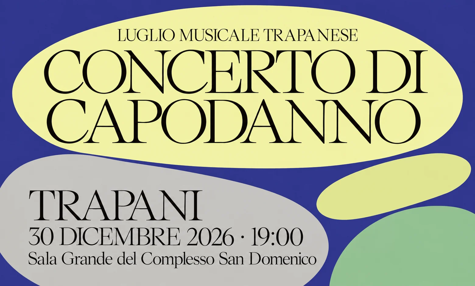 Concerto di Capodanno Trapani al Complesso San Domenico