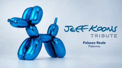 Jeff Koons Palermo, Balloon Dog blu della mostra a Palazzo Reale