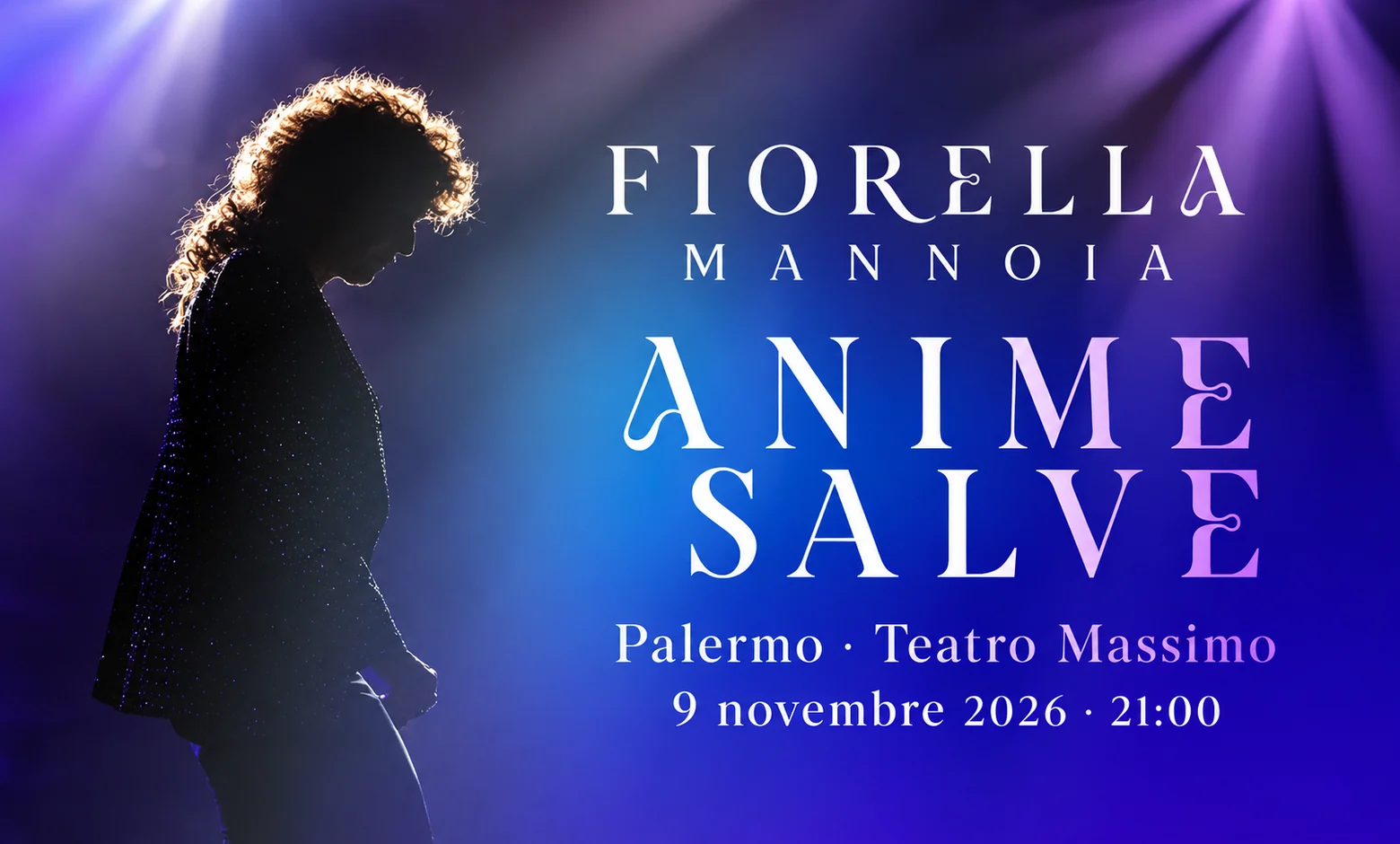 Fiorella Mannoia Palermo, Anime Salve al Teatro Massimo