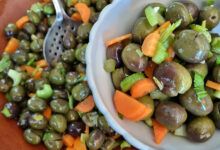 Olive schiacciate