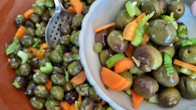 Olive schiacciate