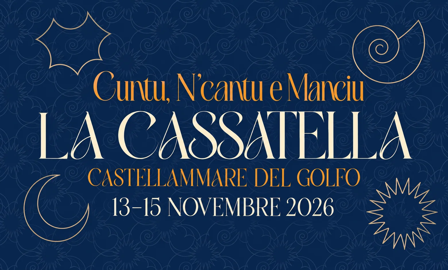 La Cassatella a Castellammare del Golfo, grafica dell’edizione 2026