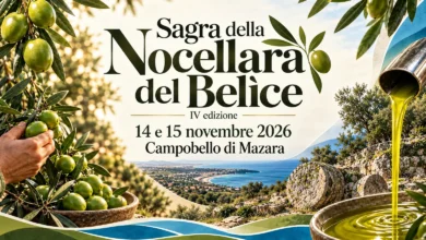 Sagra della Nocellara del Belìce, grafica dell’edizione 2026